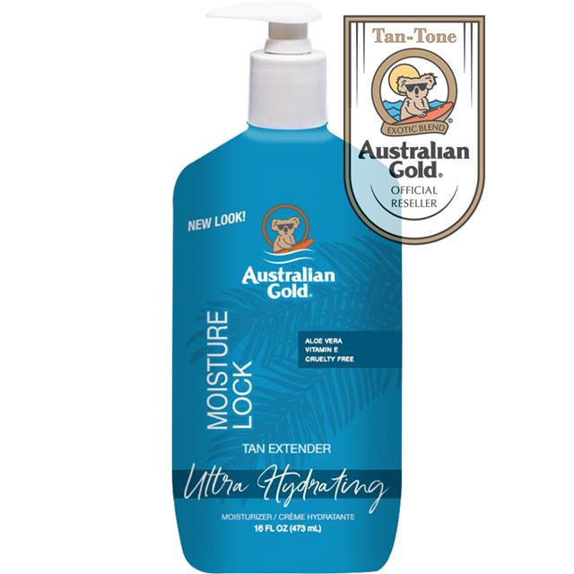 Australian Gold Moisture Lock 473ml Bottle (Pump) Tan Extender eBay