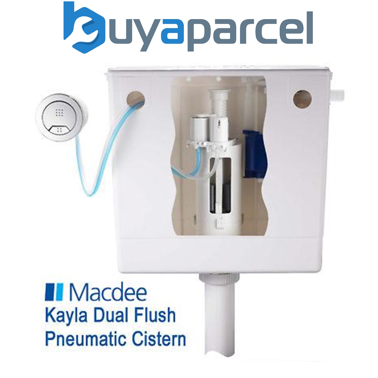 pneumatic cistern flush tank