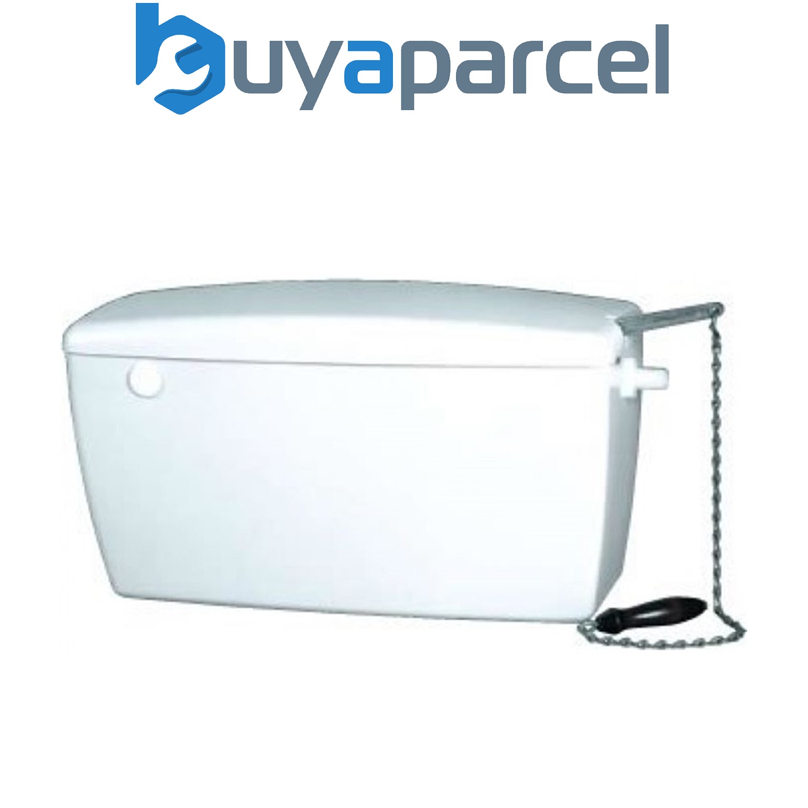 high level toilet cistern with pull chain
