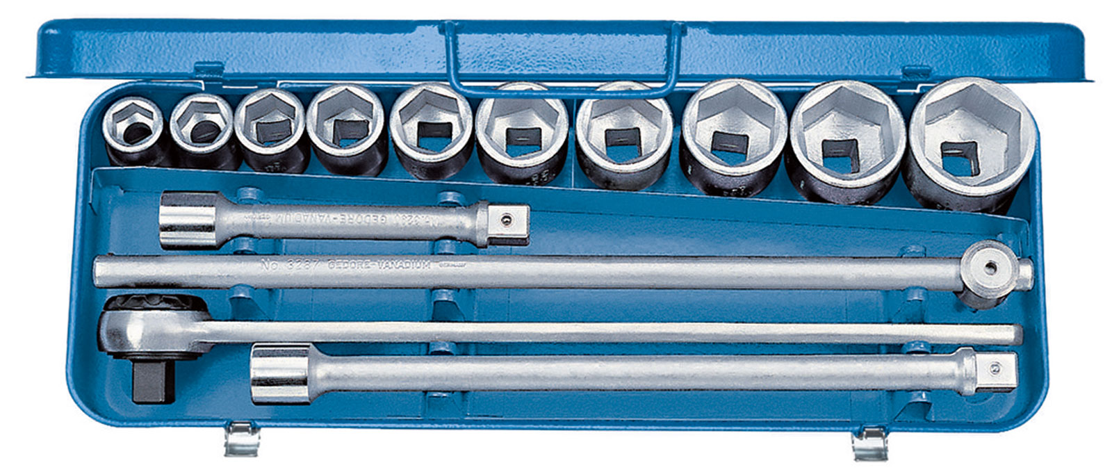 Gedore Socket Set Pcs Hex Mm Ebay