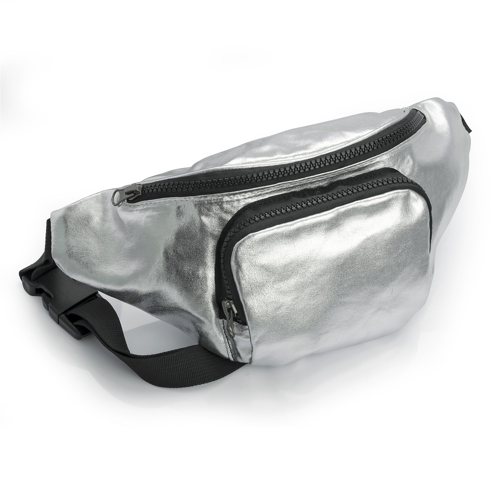 Bum Portefeuille Sac/Fanny Pack Voyage Vacances Festival Sac Ceinture Portefeuille Bum Argent 50205b Bum Portefeuille Sac/Fanny Pack Voyage Vacances Festival Sac Ceinture Portefeuille Bum Argent 50205b