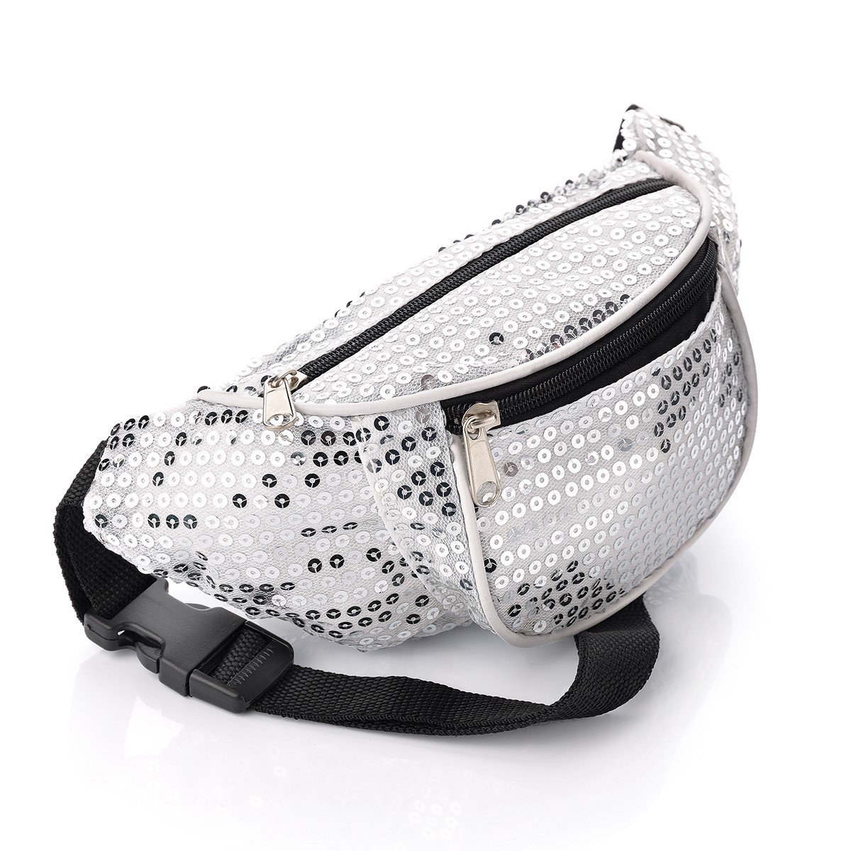 Bum Portefeuille Sac/Fanny Pack Voyage Vacances Festival Sac Ceinture Portefeuille Bum Argent 50205b Bum Portefeuille Sac/Fanny Pack Voyage Vacances Festival Sac Ceinture Portefeuille Bum Argent 50205b