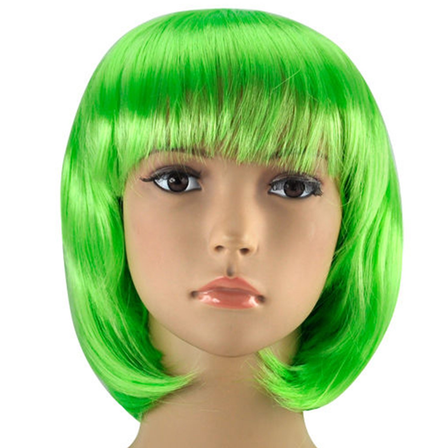 WOMENS LADIES SHORT BOB WIG FANCY DRESS COSPLAY WIGS POP PARTY COSTUME