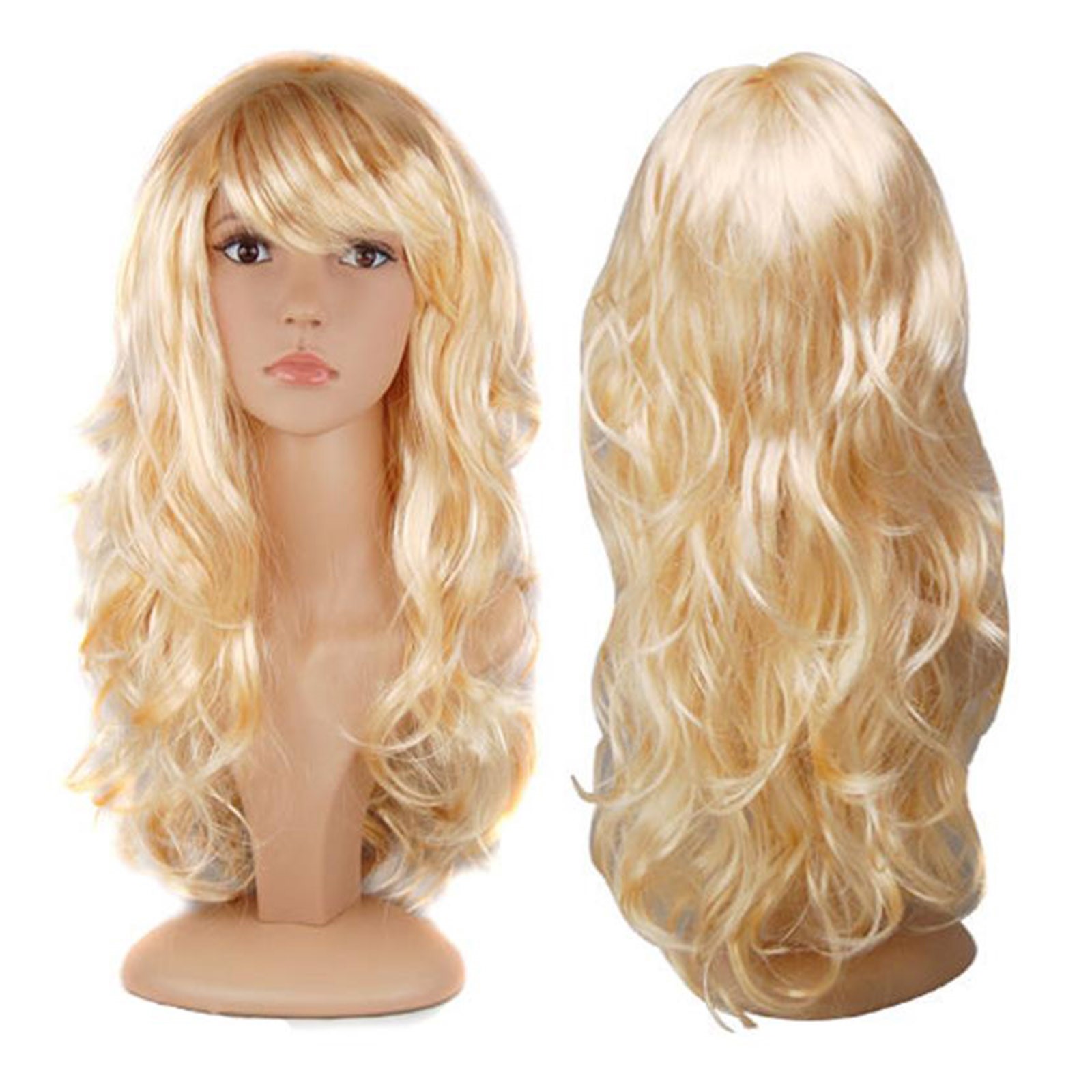 Blonde Wavy Wigs 99