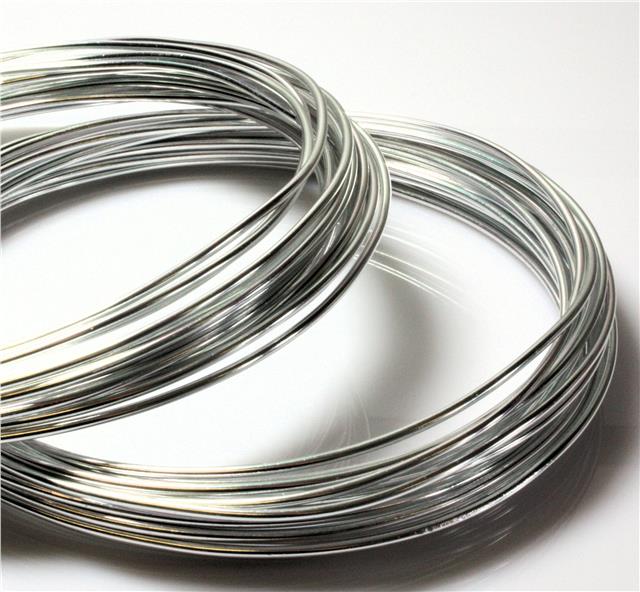 PATIKIL 16.4ft Aluminum Wire, 4pcs Jewelry Wire Bonsai Wire Metal Craft Wire 0.8mm 1mm 1.5mm 2mm For Crafts Bonsai Jewelry Making Beading Plants