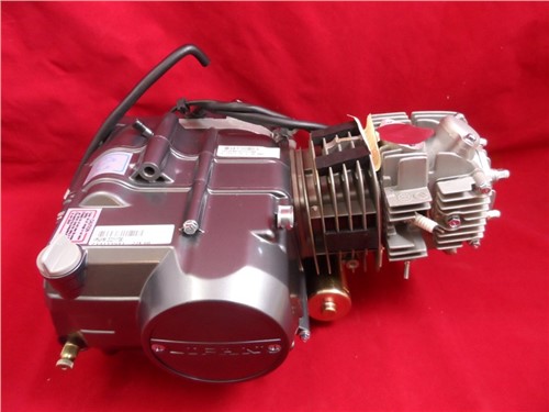 Lifan 125cc E/S Big Valve Head 4 Speed Semi Auto Pit Bike Engine & Carb ...