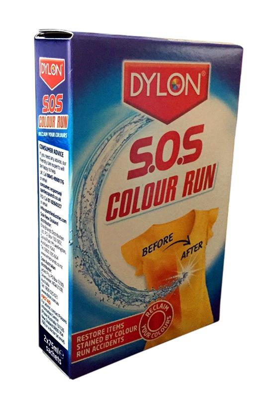 DYLON SOS RENOVATOR COLOUR RUN CATCHER OXI STAIN REMOVER WHITENER OUST