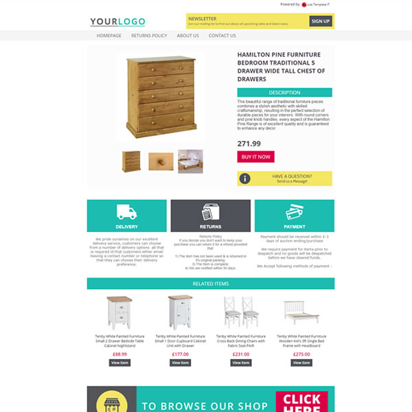 ebay description template buider free