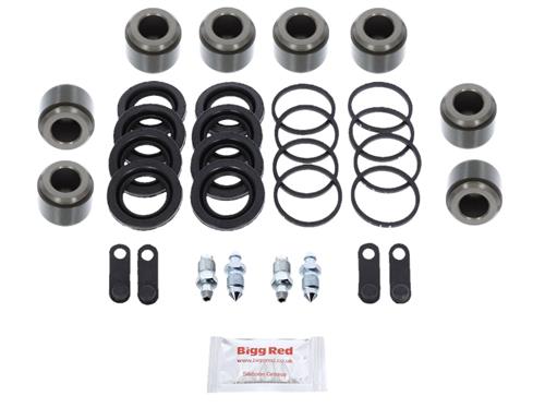 Rear Brake Caliper Rebuild Kit With Piston For Renault Master 2010-2018 - Bigg Red BRKP219S