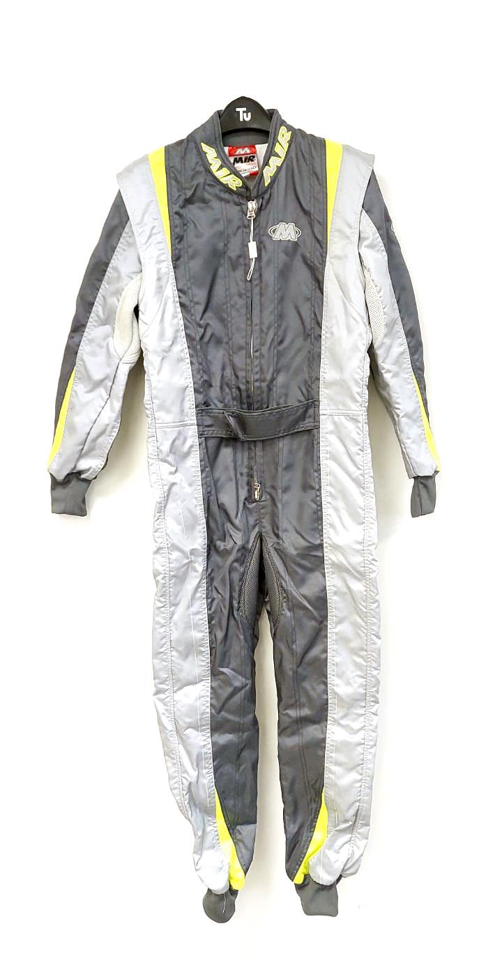 MIR Ultralight Silver Kart Racing Suit Size 50 2015/2020 Go Kart Racing