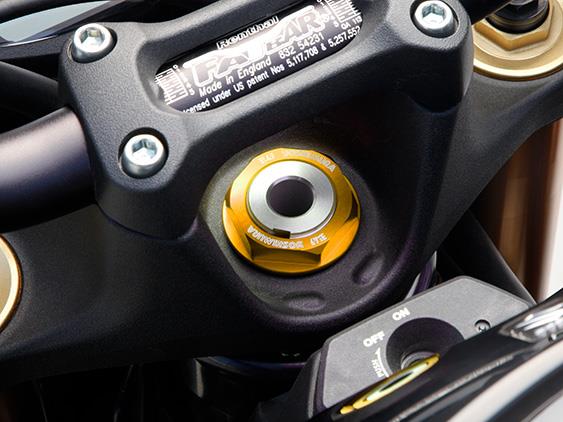 ゆーゆ YOSHIMURA TOP YOKE NUT LOCKNUT GOLD KAWASAKI ZX4RR 2023 | eBay UK