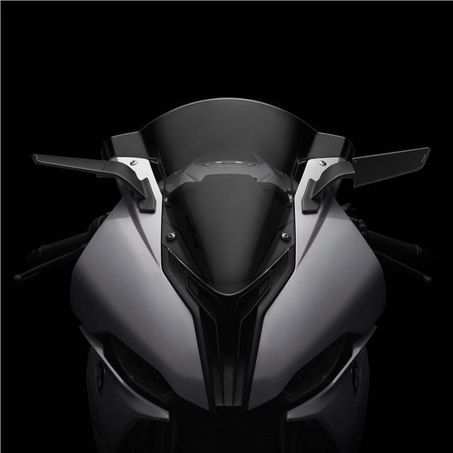 Rizoma Stealth Mirrors MotoGP Wing Winglet Black BMW S1000RR