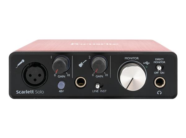 Focusrite Scarlett Solo 2nd Gen USB AUDIO INTERFACE - USED