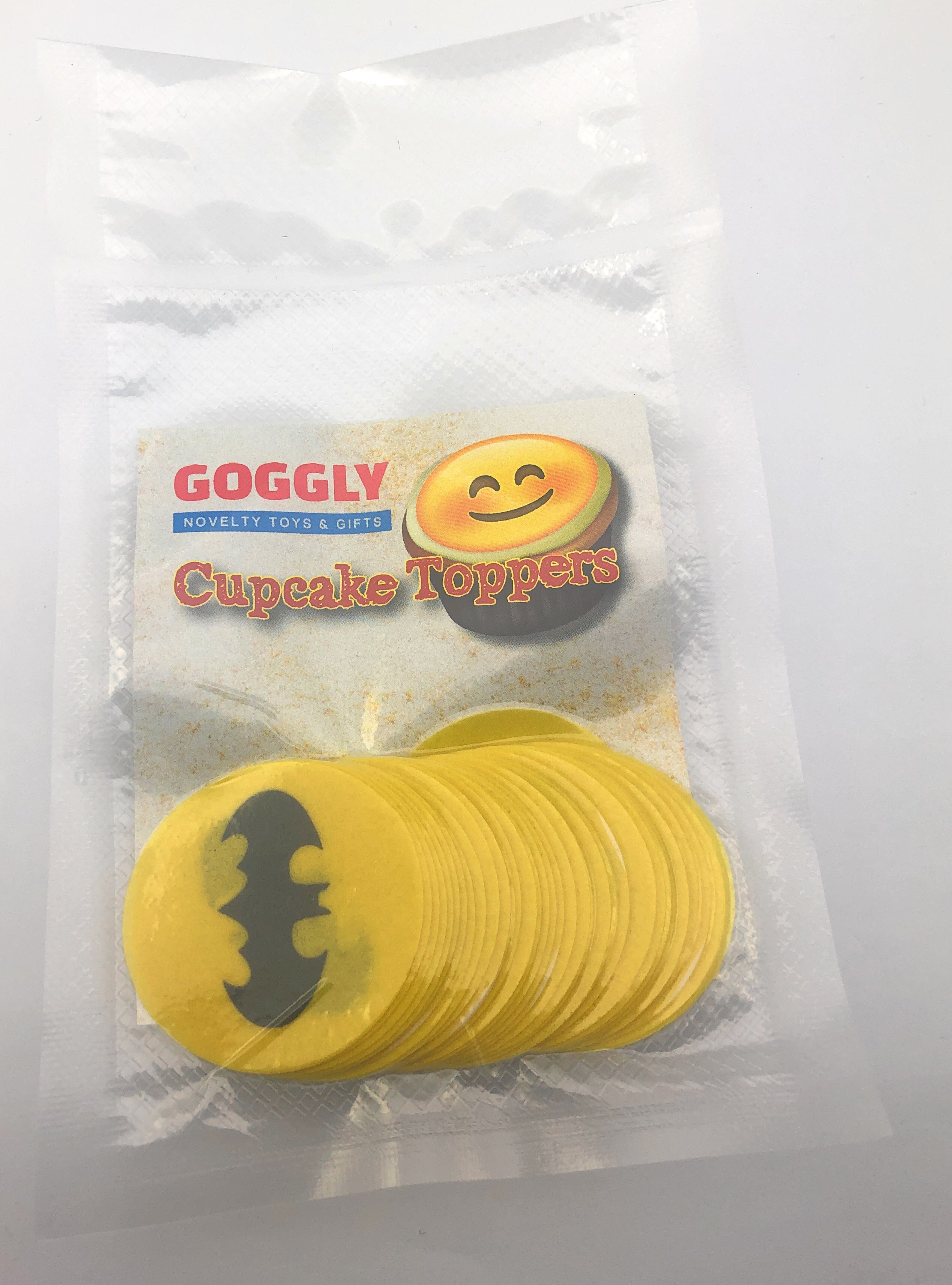 35 Batman Logo Cupcake Cake Toppers Decorations Edible