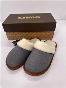 Pantofole Donna LAMO Aria In Tela, Slip-on, Fodera In Finta Pelliccia, Suola Outdoor, Taglie UK 3-7