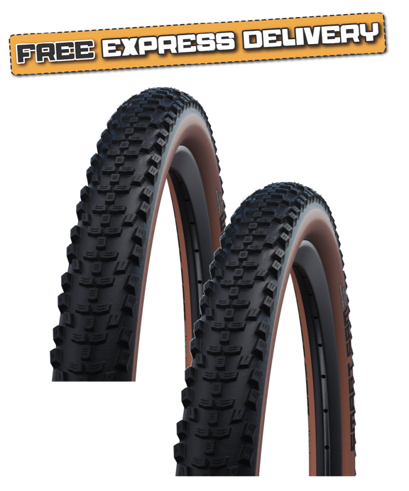 PAIR Schwalbe SMART SAM 27.5 x 2.25 BRONZE WALL Mountain