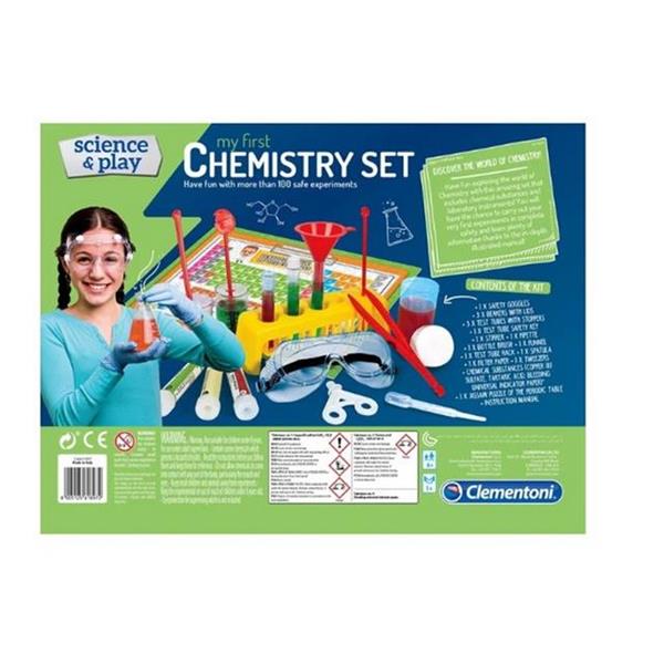 Clementoni Science & Play My First Chemistry Set Lab Learning