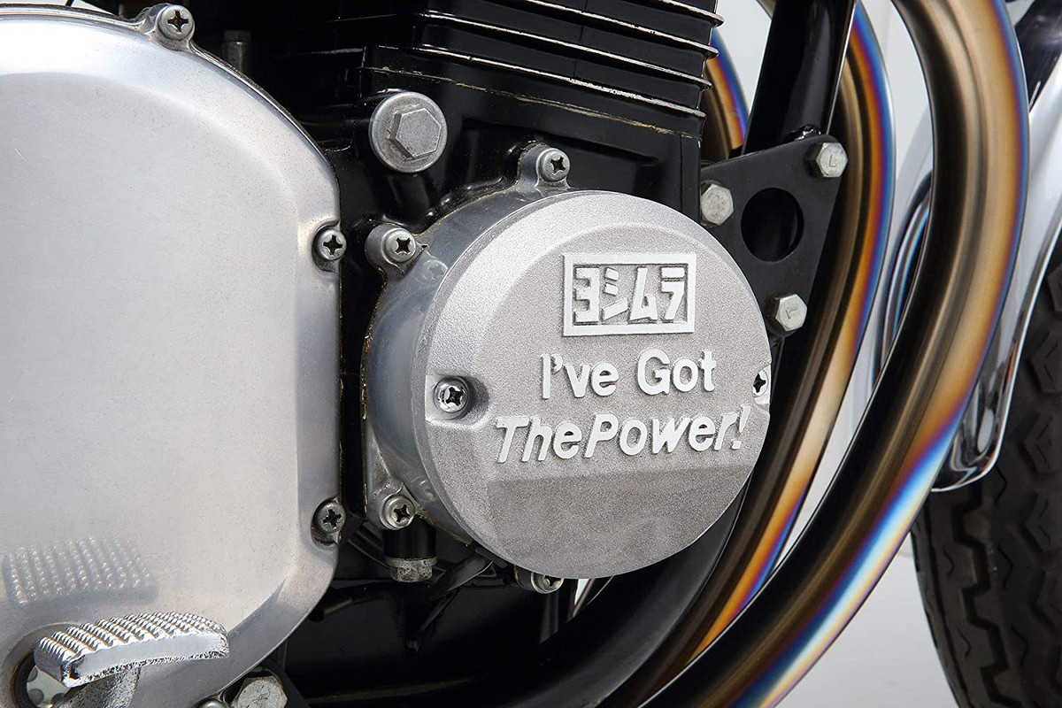 Genuine Yoshimura Aluminium Right Engine Case Cover Silver