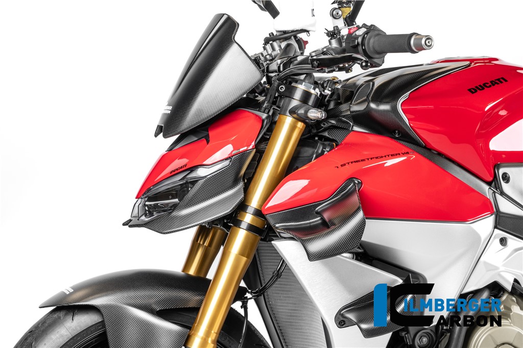 Ducati Streetfighter V4 2025 Ilmberger Matt Carbon Fibre Wind