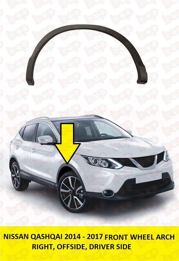 B-stijl Raamstijlstickers Voor Nissan Qashqai J11 (2016-2022) – Roestvrij En Krasbestendig