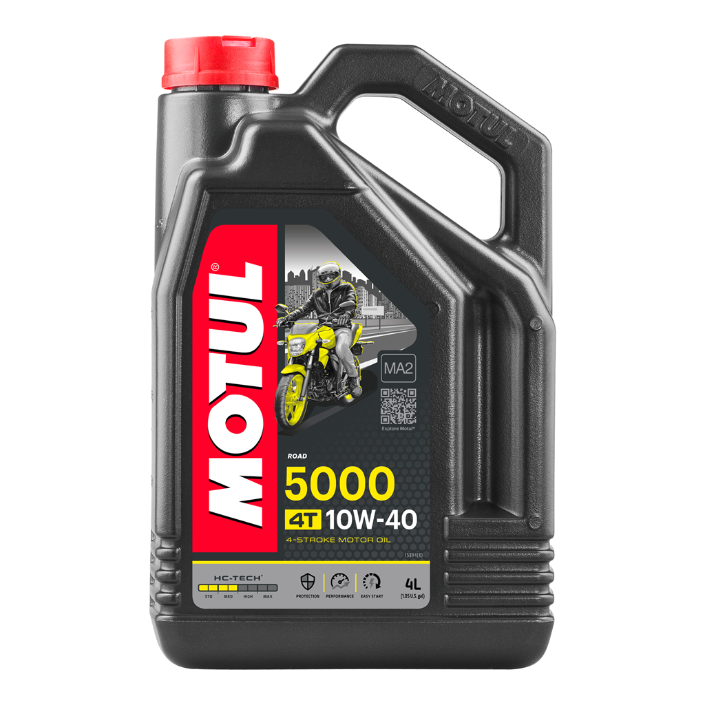 Kawasaki ZX600 J1 J2 ZX6R Ninja 00 01 Motul 5000 10W40 and