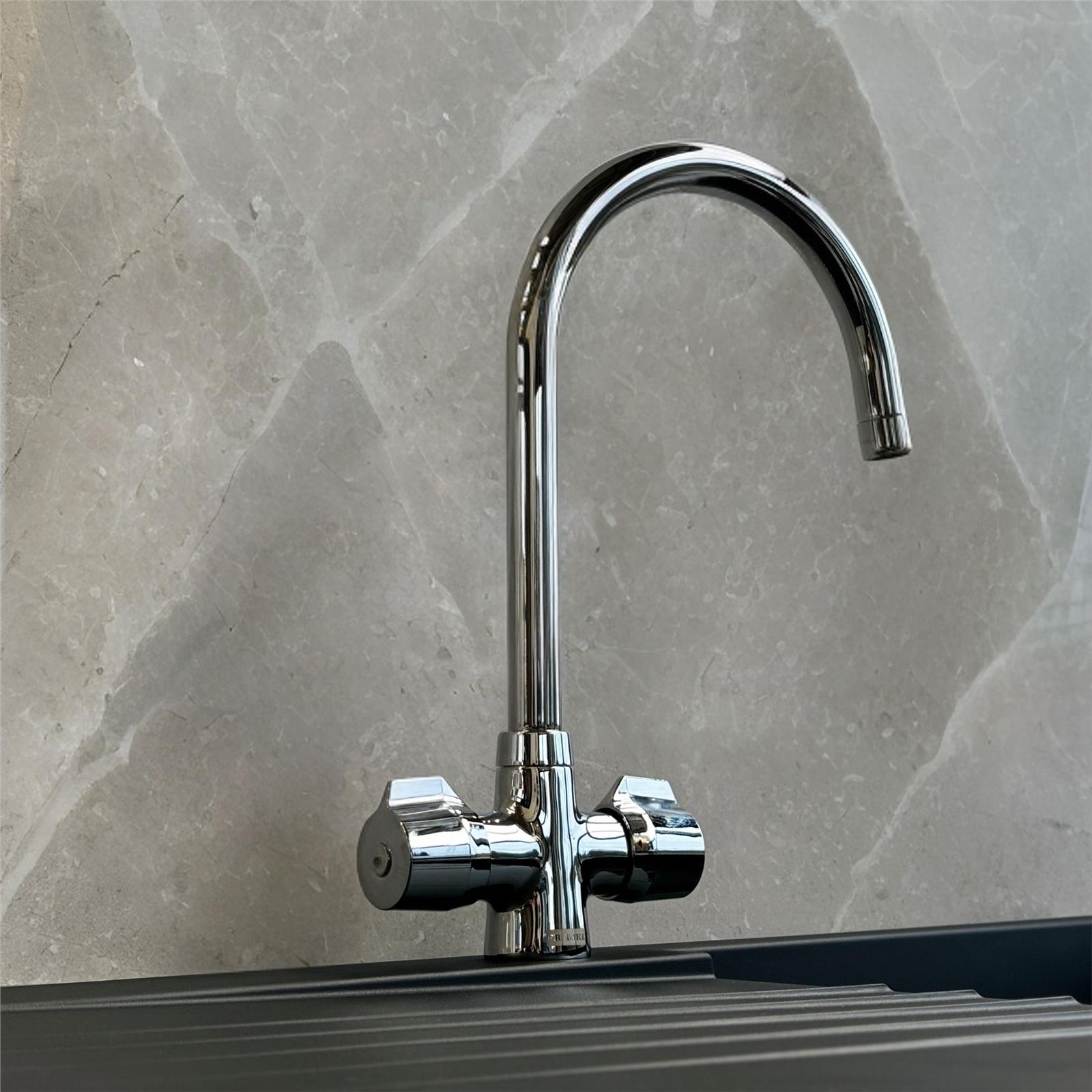 Franke Vital Water Filter Kitchen Tap J-Spout Swivel – Systems - View #6