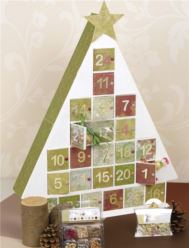 Plain Wooden Advent Calendars Unfinished And Ready To Decorate Make 