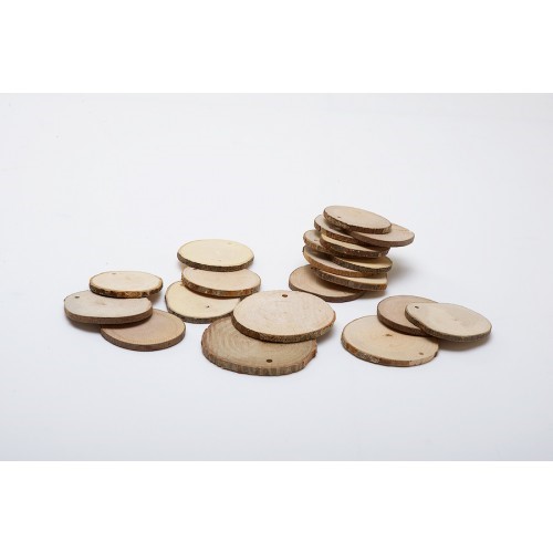 Wooden Wood Log Slices & Discs Round & Oval Decorative Rustic Wedding ...