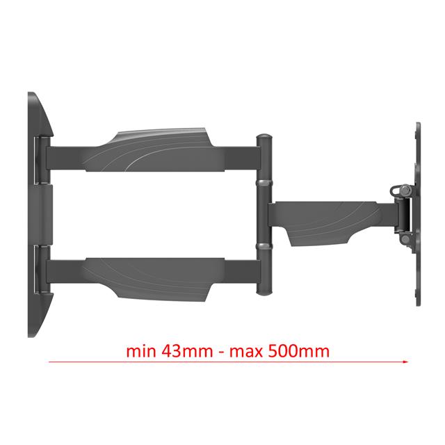 Fits LT32C485 JVC 32" TV WALL BRACKET SWIVEL & TILT LONG 500mm REACH