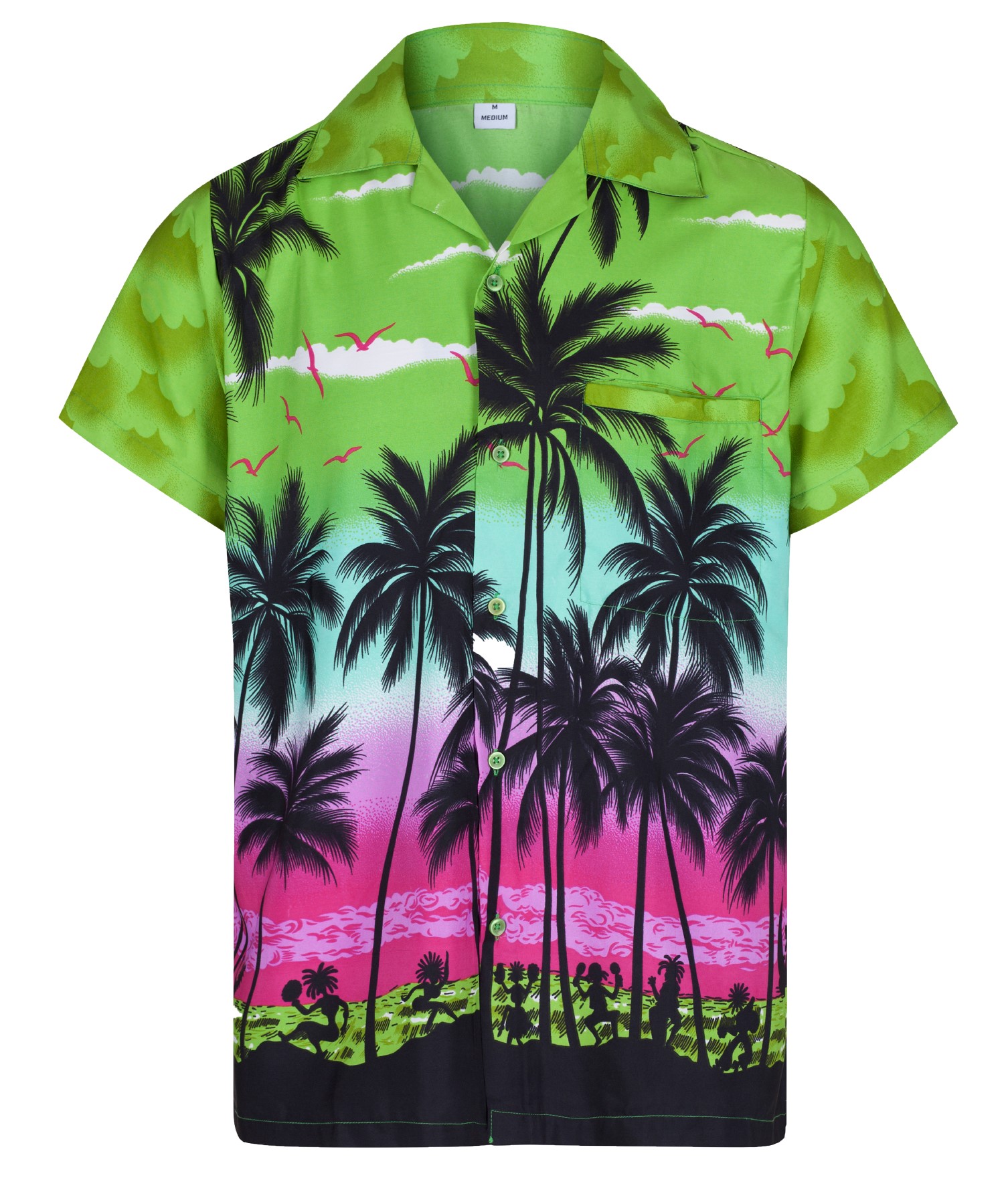 Рубашка пальма