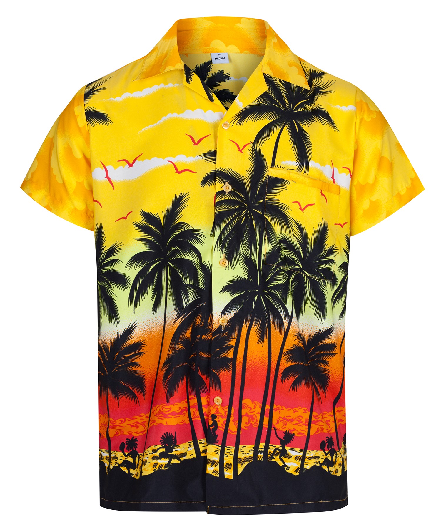 Рубашка пальма
