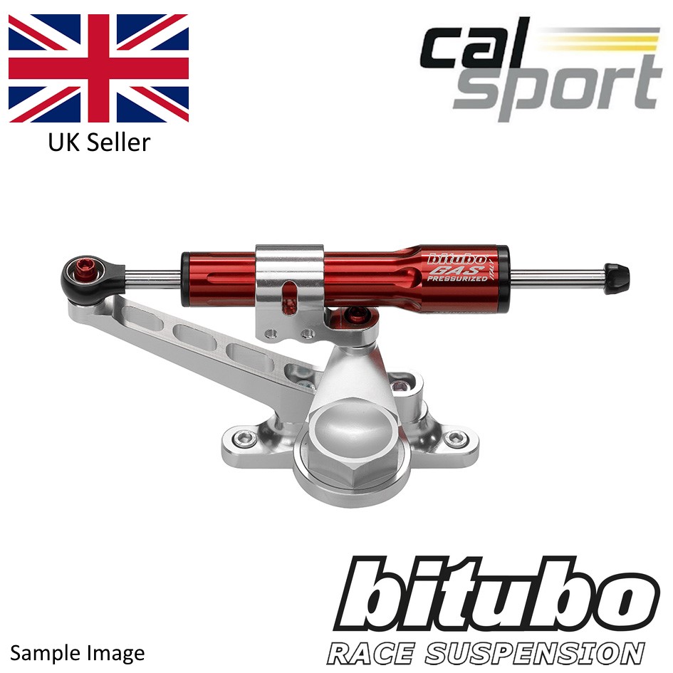 セット Bitubo Aprilia RS250 1996 Steering Damper Red and Fitting