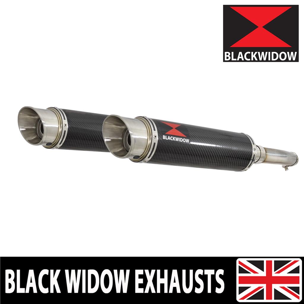 GL1500 GL 1500 Goldwing Twin Exhaust Silencer Kit 350mm GP Round