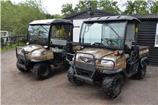 2012 Kubota RTV900 4WD Utility Vehicle in Camo livery Hydraulic  ATV Offroad 