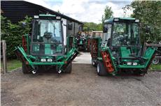 2015 Ransomes Commander 3520 with Full Cab 5 Gang Ride on Mower 4WD