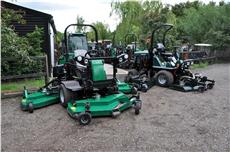 2014 Ransomes HR6010 & Hayter R324T Batwing Rotary Ride on 4WD Mowers