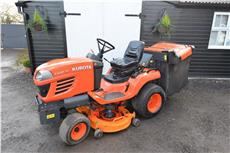 Kubota G23 dual glide ride on diesel mower with collector 2009