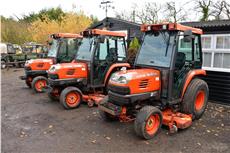 2012 Kubota STV36 4WD Compact Tractor With Full Cab and 62