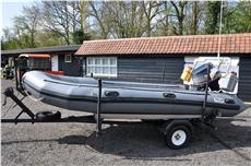 Avon W4.60 workboat inflatable with 40hp Yamaha engine