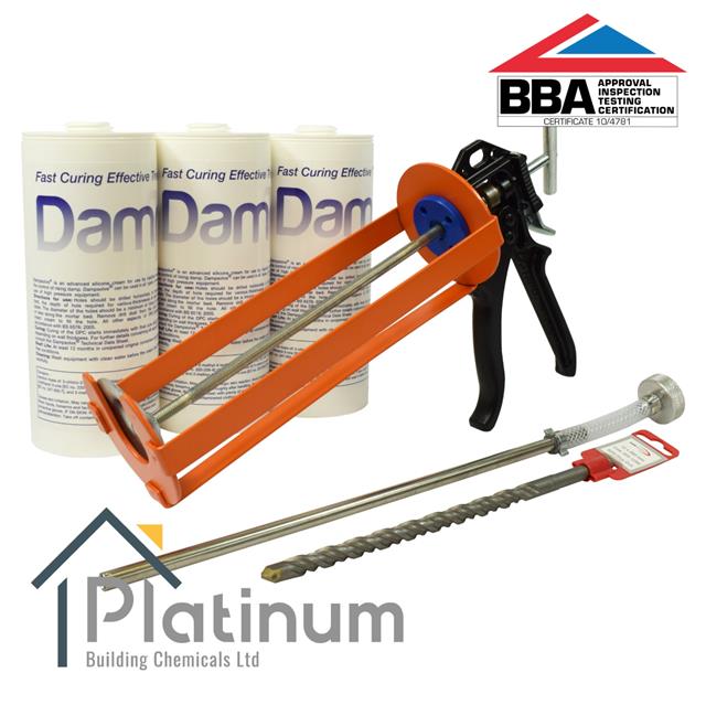 Damp proof injection internal walls image