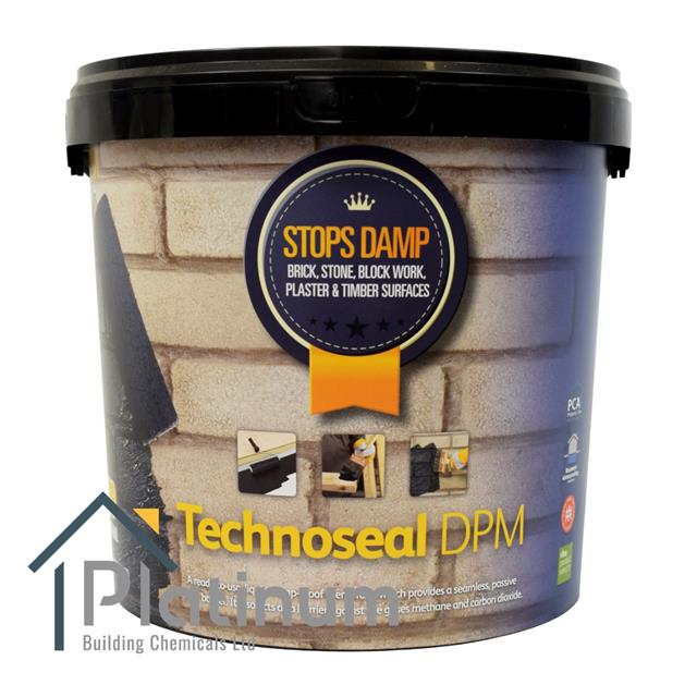 WYKAMOL TECHNOSEAL DAMP Proof Paint 5 Litre Waterproof Liquid DPM