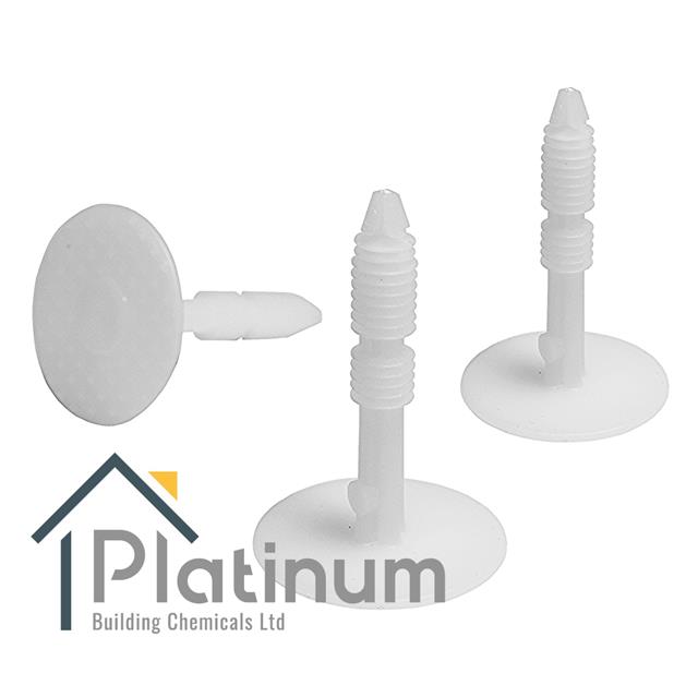 PLATON Plaster PlugsFixings for Platon PB2 Mesh Damp Proof Membrane 