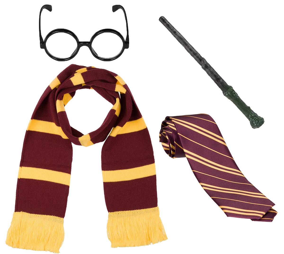WIZARD POTTER BOOK DAY FANCY DRESS GLASSES WAND TIE CHOICES HARRY WORLD BOOK DAY