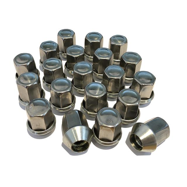 20 Alloy Wheel Nuts For Freelander 2, Evoque, Velar & Discovery Sport LR001381 RST Landrovers