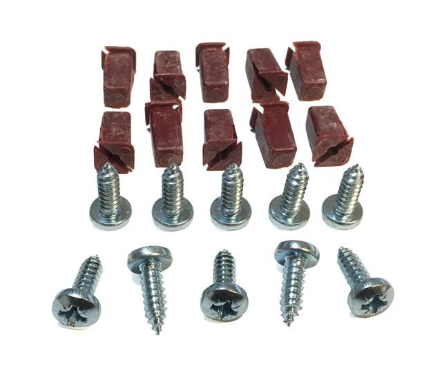 LAND ROVER DEFENDER / SERIES GEAR BOX TUNNEL PLASTIC LOCK NUTS CZA4705L