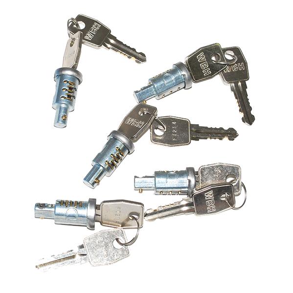Land Rover Defender Replacement Door Lock Barrel & Key Set x4 MTC6505