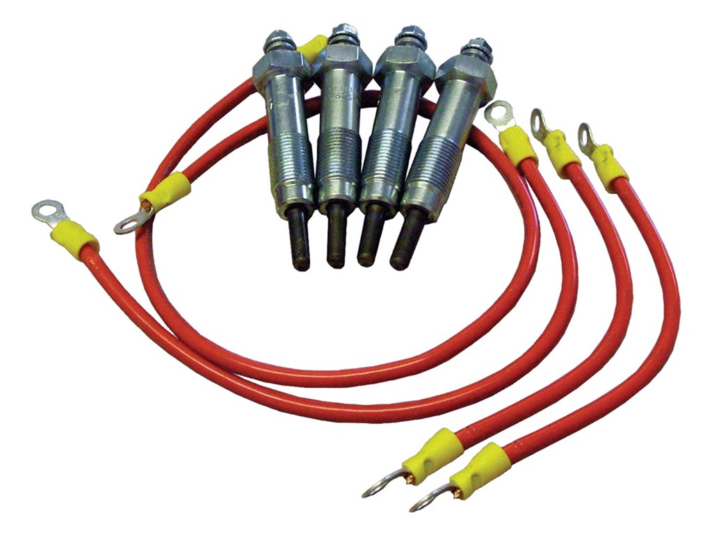 Land Rover Serie 2 2a 3 Diesel Calentador Bujía Incandescente Upgrade Kit-da1057