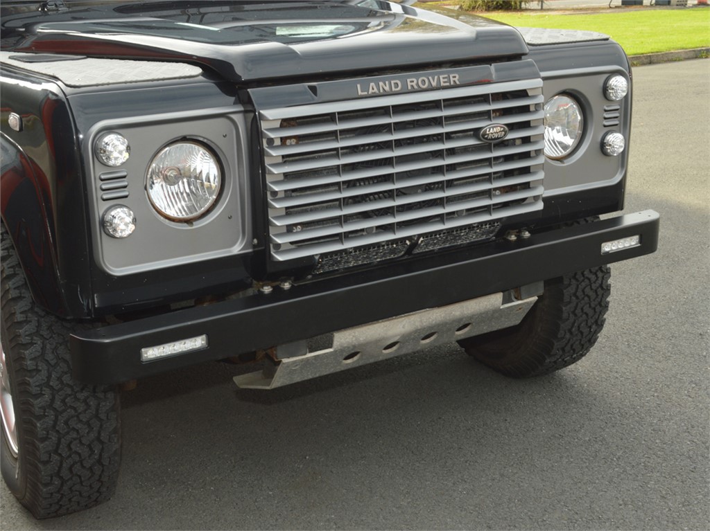 Land Rover Defender 90 110 Front Bumper With Integrated