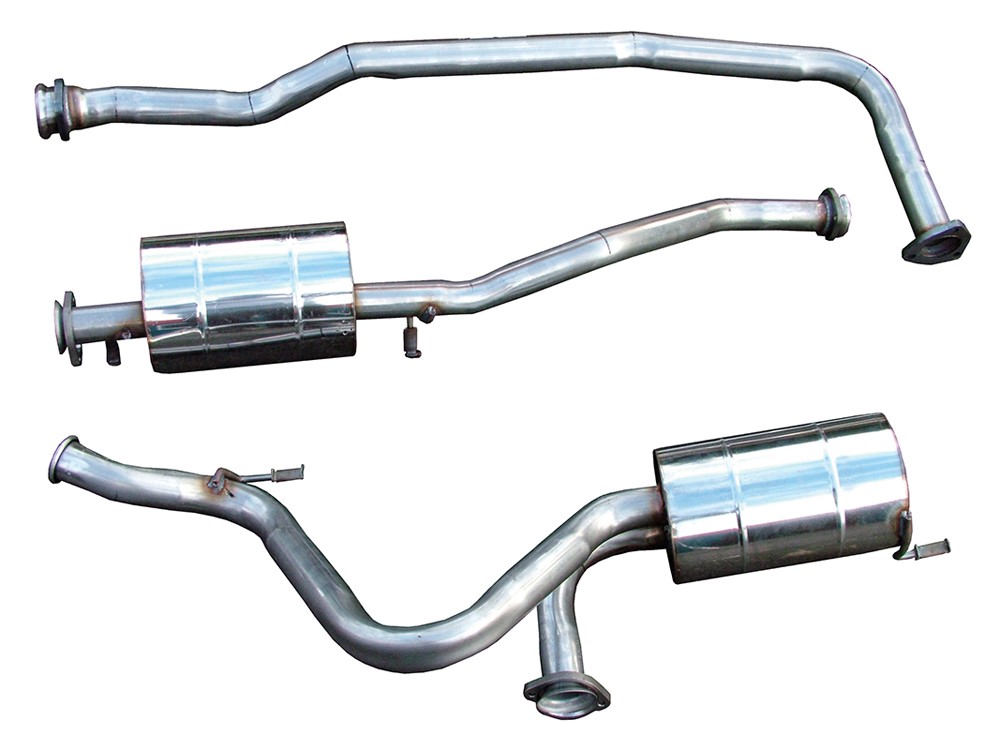 LAND ROVER DEFENDER 90 300TDI (1995-97) DOUBLE SS EXHAUST SYSTEM