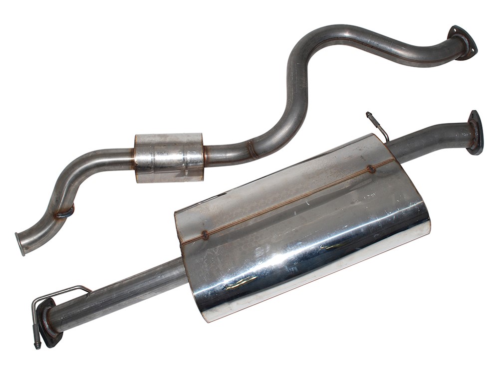 LAND ROVER DEFENDER 110 TD5 DOUBLE SS STAINLESS STEEL EXHAUST SYSTEM